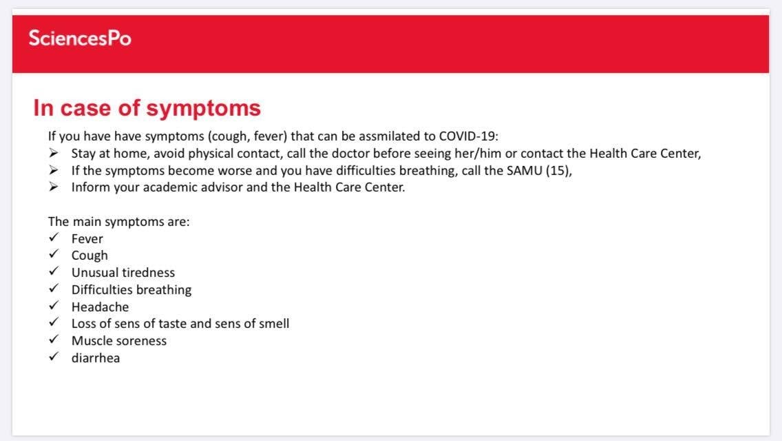 Students at Sciences Po have tested positive for COVID-19. Where do we go from here?